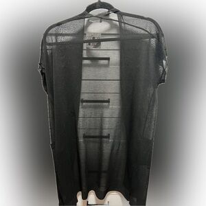 KLd open knit cardi duster NWT (D1)